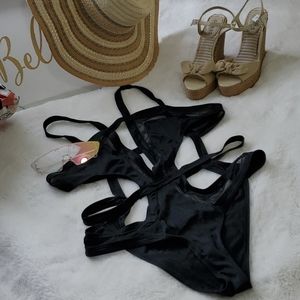 STRAPPY ONE PIECE SWIMSUIT Size L
